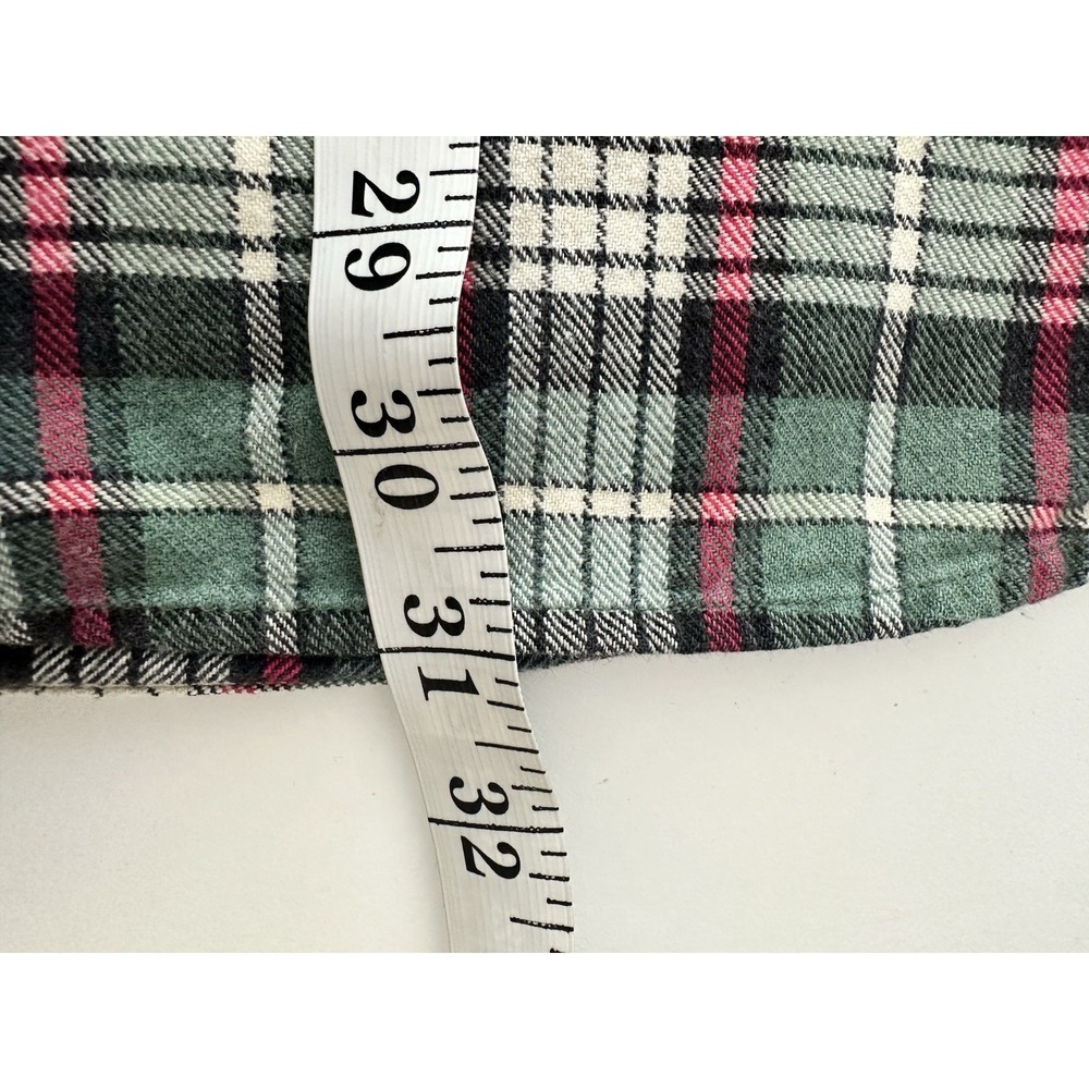 Woolrich Flannel Shirt Men's 2X Plaid Long Sleeve Button Down Pocket Outdoor - Picture 8 of 8